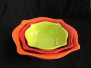 Melamin-Geschirr-materielles Melamin, das Verbundweiße Plastikfarbe A5 formt