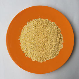 Abbaubares materielles Melamin-Bambuspulver-dunkler gelber Nahrungsmittelgrad